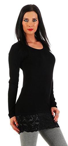 Gerry Weber Collection Damen Shirt Mode Langarmshirts Oberteil Rundhals Stretch