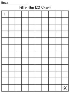 120 chart fill in puzzle fun 120 chart chart and math 120 chart