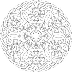 168 best printable mandalas to color free images on pinterest