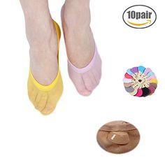 Hue Womens 2 Pair Pack Ultra Low Cut No Show Liner Sock,