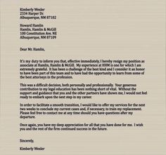 Image Result For Resignation Letter | Employment | Pinterest