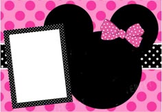 24 convites da minnie rosa com estampas delicadas modelos de free minnie mouse birthday invitation templates