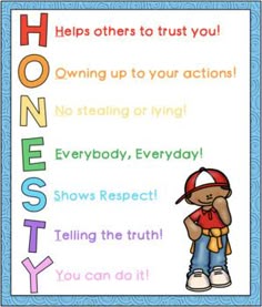 honesty activities character education lessons honesty lesson