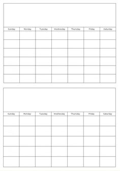 custom calendar templates