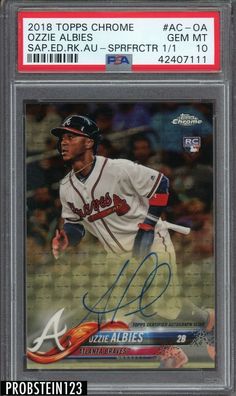 2015 Bowman Chrome Dansby Swanson 1st Bowman BGS 9.5 Auto 10 Atlanta Braves!!!