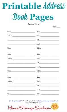33 best address books