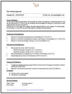 simple resume format pdf simple resume format pinterest simple