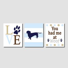Dachshund Wall Art dachshund wall art , nursery art dog doxie , girl nursery pink Dachshund Wall Art dachshund wall art , nursery art dog doxie , girl nursery pink