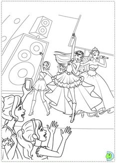 Keira And Toris Show Barbie Printable Interactive Online Coloring Pages For Kids To Color Print Have Fun This