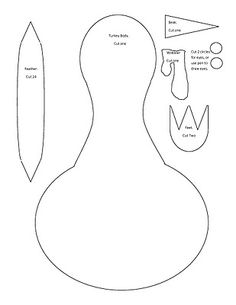 Hand Turkey Template - FREE DOWNLOAD