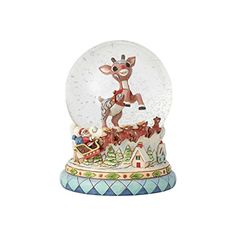 Jim Shore Rudolph the RedNosed Reindeer Traditions Rudolph and Santa