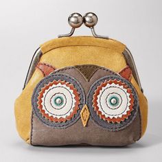 Funny Cuttlefish Hawaii Sea Coin Purse Buckle Vintage PU Pouch Kiss-lock Wallet for Women Girl