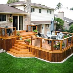 Wooden deck designs | Wooden decks, Deck design and Decking Wooden deck designs | Wooden decks, Deck design and Decking