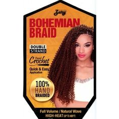 Zury Synthetic Crochet Braid Water Drop 22 Hairstyles Zury Crochet Bohemian Braid 20