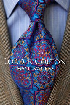 Lord R Colton Masterworks Tie Purple Stockholm Syndrome Necktie $195 New Lord R Colton Masterworks Tie Purple Stockholm Syndrome Necktie $195 New