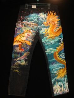 436 Best Painted Jeans Images Painting Abstract Art Painted Jeans Google Search Denim Men Diy Pants Blue