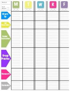 downloadable lesson plan templates