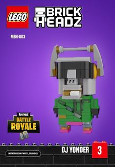 Custom Anleitung Instructions Penguin Brickheadz MOC PDF ONLY