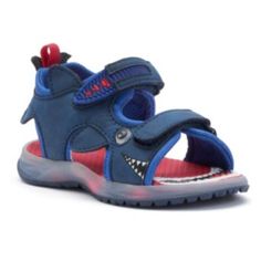 marvel spider man toddler boys sandals size m 7 8 med red toddler boys sandals size 8