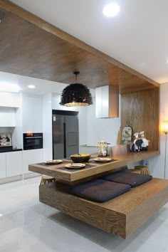 Luxury Kitchen Design, Luxury Kitchens, Minimalist Interior, Kitchen Decor, Interior Decorating