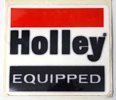 2 Pack Holley Carburteor Sticker Decal NHRA Nascar Racing Vintage Drag Race Hot