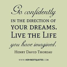 Thoreau Dream Quote Thoreau Dream Quote