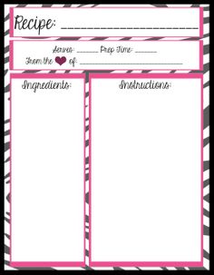 Free Recipe Card Templates For Word Inspiration Free Recipe Card Printables Scrapbooking Cookbookfood . Free Recipe Card Templates For Word Glamorous Free Recipe Card Printables Scrapbooking Cookbookfood .