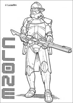 emperor clone soldier with a gun coloring page more star wars coloring sheets on hellokids - Star Wars Coloring Page emperor clone soldier with a gun coloring page more star wars coloring sheets on hellokids - Star Wars Coloring Page