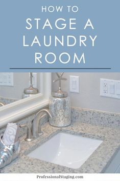 15 Best Home Staging Ideas Images In 2019 Tips Think Your Laundry Room Doesn T Need To Be Staged When You Re Ing