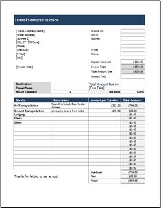 free invoice template for services rendered download ms excel