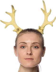 Fairy Princess Deer Antlers Headband Faun Mystical Creature Animal Horns Adult Fairy Princess Deer Antlers Headband Faun Mystical Creature Animal Horns Adult