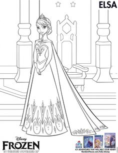 Free Disney Frozen Printable Coloring Pages Elsa Anna And Kristoff Sheets I Love How Always Releases Printables Before A Movie