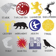 23 Best House Sigil Images House Sigil Game Of Thones Game Of