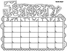 104 best monthly calendar template images on pinterest printable