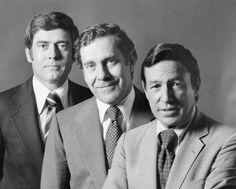 From Left 60 Minutes Hosts Dan Rather Morley Safer And Mike Wallace From Left 60 Minutes Hosts Dan Rather Morley Safer And Mike Wallace