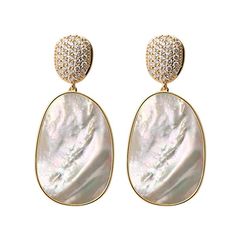 Fly-Town Delicate Cubic Zirconia Star Earrings Fashion Women Jewelry White Gold Color Crystal Stud Earrings
