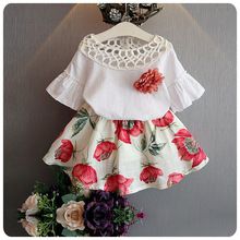 4 SERVIETTES FILLES FLEURS COURONNE Serviettes technique dire vintage summergirl