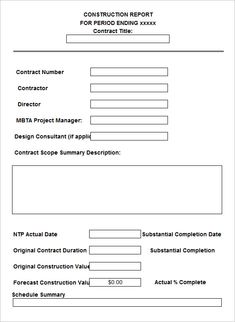 daily construction report template 25 free word pdf documents