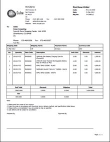 business document template