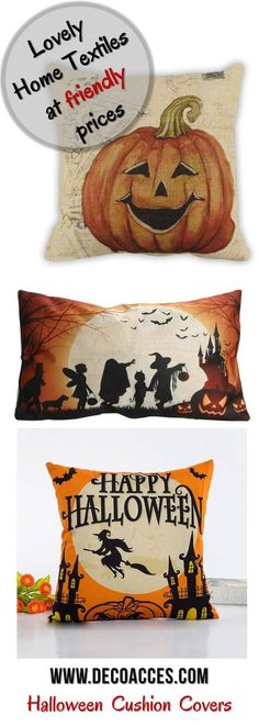 Halloween Cushions Fleece Ghost Halloween Pillow Cover