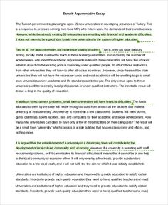 essay samples pdf