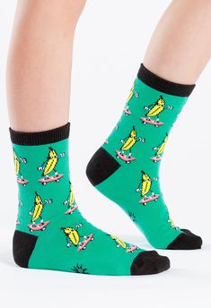 Sweet Cartoon Unicorn Child And Baby Crazy Dress trouser Sock For Men Women kid