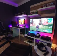 Gaming Room Decor, Room Setup, Room Themes