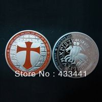 Knights Templar Coin .999 Fine Silver Clad Art Coin lot 10 Limited Ed.1 Troy Oz
