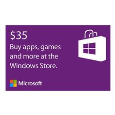microsoft app store gift card