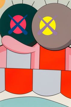 reproduction KAWS Ankle Bracelet print poster urban street Pop Art