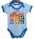 VIPwees Babygrow Legends Of Wrestling Boys /& Girls Baby Bodysuit