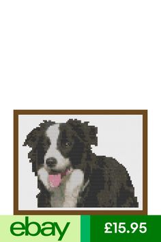 King Charles Spaniel Dog Cross Stitch Kit by Florashell