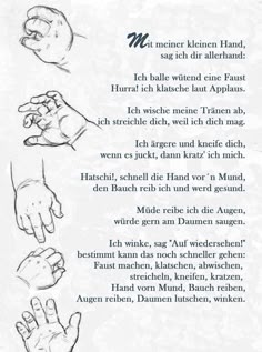 Kennenlernen fingerspiel