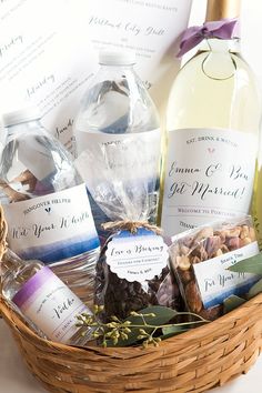 Wedding Welcome Baskets For Guests Wedding Welcome Baskets For Guests Debbie S Pinterest And Weddings